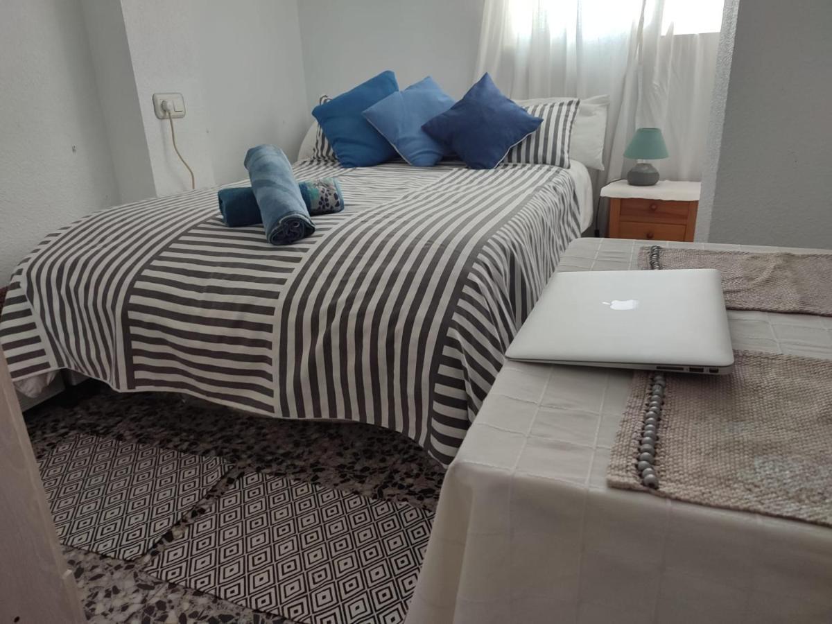 Sunset Room At Front Beach - Habitacion En La Playa Piso Privado Tavernes de la Valldigna Kültér fotó