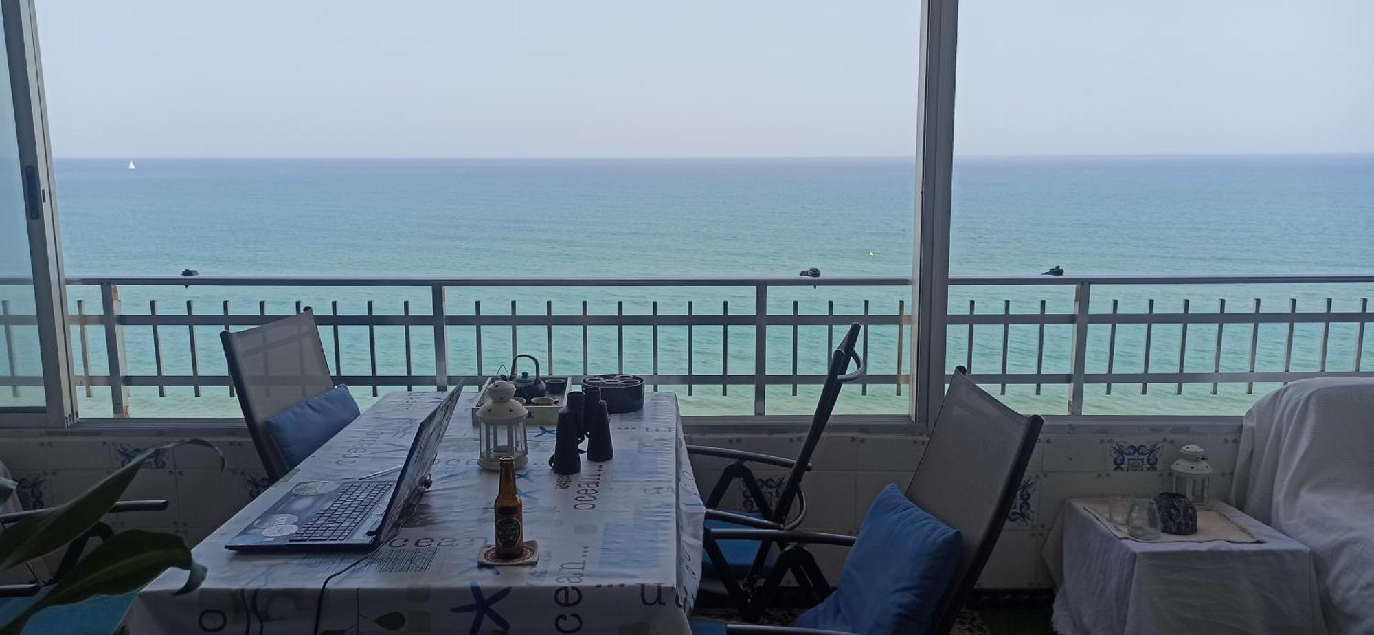 Sunset Room At Front Beach - Habitacion En La Playa Piso Privado Tavernes de la Valldigna Kültér fotó
